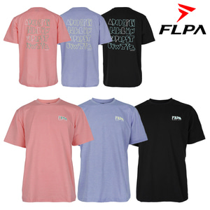 플라이파워 플파 배드민턴 티셔츠 We FLPA 아이스 쉘 핑크 라일락 블랙