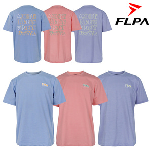 플라이파워 플파 배드민턴 티셔츠 We FLPA 아이스 퍼플 블루 쉘 핑크 라일락