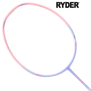 라이더 배드민턴 라켓 프로즌 핑크 5U RYDER-FROZEN 경량 헤드 헤비 공격형