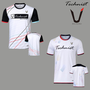 테크니스트 티셔츠 배드민턴 반팔 상의 게임웨어 TCNST009